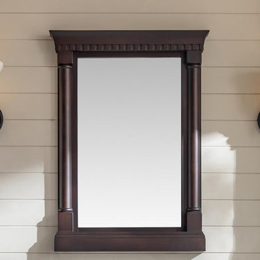 Eviva Preston Aged Chocolate Wall-mount Bathroom Mirror Bathroom Vanity Eviva 24